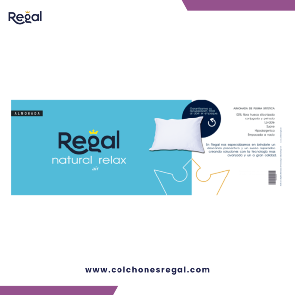 Almohada Natural Relax Air - Colchones Regal