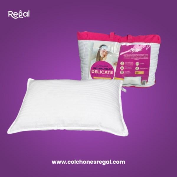 Almohada Natural Relax Delicate Colchones Regal
