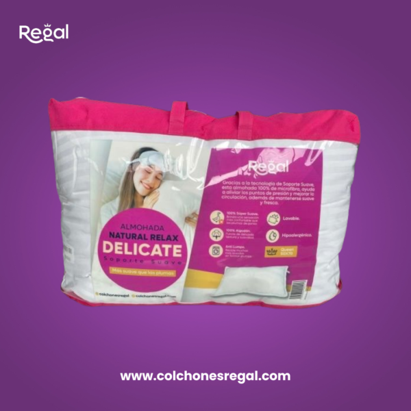 Almohada Natural Relax Delicate Colchones Regal