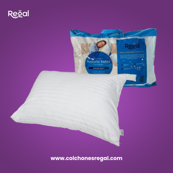 Almohada Natural Relax Sensitive Colchones Regal