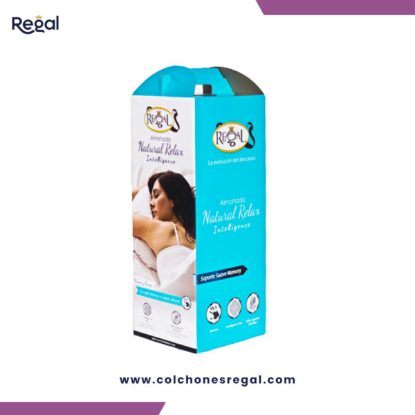 Almohada Natural Relax Intelligence Memory Foam Caja - Colchones Regal