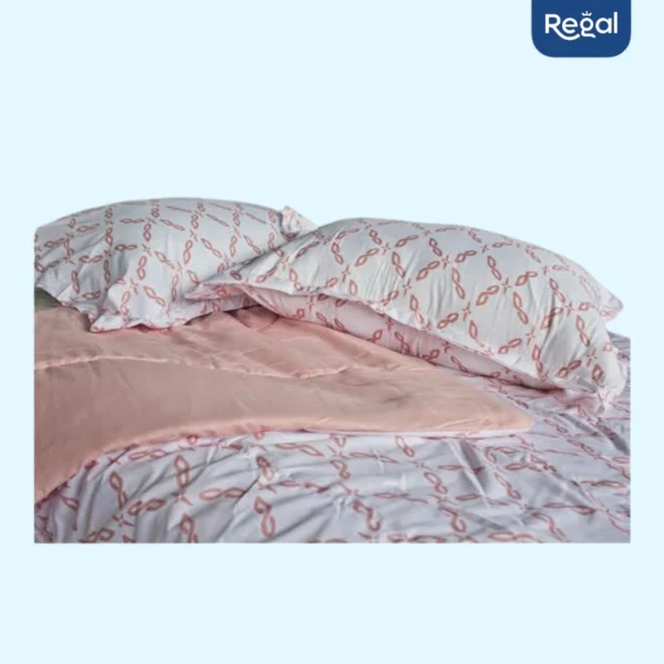 Edredón Comforter Mikey Rosa Colchones Regal